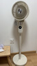 西屋【风扇踏青放价】空气循环扇家用电风扇轻音低噪节能自动摇头立式智能遥控定时落地扇对流涡轮扇 米白色+【12挡风+香薰+负离子+语音+装饰灯】 实拍图