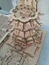 玩控 3d木质拼插立体拼图中国传统古代建筑拼装房子木制模型手工diy 释迦木塔 实拍图