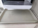 托盘长方形水果托盘茶盘家用果盘早餐盘收纳盘客厅零食盘 北欧风-白色特小号 实拍图