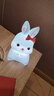 优乾图兔子小夜灯拍拍灯男女孩充电小夜灯卧室氛围生日礼物伴手礼 白色萌萌兔【拍拍灯+充电款】 实拍图