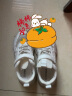 哈比熊童鞋夏季单网小白鞋儿童运动鞋透气男童鞋GU7577 白色37码 晒单实拍图