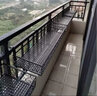 凝鹿铁艺创意阳台挂式悬挂护栏花架植物装饰室内多肉栏杆花盆架子欧式 100*30*12cm（备注栏杆直径） 实拍图