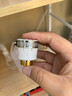 朗祺 水管快速接头 奶嘴 通水接驳头 水管分流接头园林工具配件 4分包胶接头四件套装 实拍图