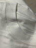 NASA GISS重磅260g纯棉短袖t恤男纯色圆领厚实不透纯白打底衫男女体恤上衣 白色 S体重85-110斤 实拍图