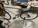 WELLCLS公路自行车赛车成人单速实心胎死飞骑行男女学生自行车单车山地 40刀-钛银色 26寸【适合：165-185cm】 实拍图
