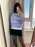 莫代尔黑丝光腿神器女秋冬加绒加厚黑透肤空姐灰一体打底袜外穿打底裤女 灰透肤（连袜装） 1条 80克不加绒【80-140斤】 实拍图