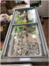 稚鱼冷冻柜弧面雪糕柜保鲜冰柜商用展示柜 1.0米深体岛柜 228升 实拍图