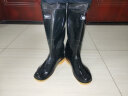 回力雨鞋男士款时尚雨靴户外防水不易滑耐磨HL8075高筒黑色40码 实拍图