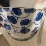 美浓烧（Mino Yaki）日本进口古染釉下彩复古5英寸饭碗家用陶瓷饭碗菀花唐草纹5件套 晒单实拍图