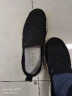 森达（SENDA）简约乐福鞋男夏季新商场同款一脚蹬休闲舒适透气布鞋V7R13BM3 黑色 39 实拍图