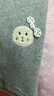 班喜迪女童打底裤秋装2025新款儿童休闲长裤春秋款外穿公主洋气宝宝裤子 灰色 120 实拍图