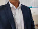 杉杉（FIRS） 长袖衬衫男 DP免烫衬衣长袖商务休闲上班纯棉衬衣 白色暗纹 41  实拍图