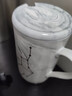 BUDINGCIYI大理石纹星座陶瓷水杯子情侣马克杯带盖勺咖啡杯生日礼物送男女友 射手座-普通包装 实拍图