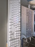 雷神k104机械键盘104键有线键盘电脑办公游戏 全键无冲幻彩混光 【幻彩混光】K104-海椰冰晶-TR红轴 实拍图