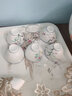 肖字和德 茶杯陶瓷品茗杯6个主人杯子青花瓷茶盏红茶杯功夫茶道普洱杯礼盒 花中六君子-圆满杯6杯（礼盒装） 实拍图