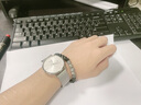 MBK手表男机械表原装进口机芯欧美瑞士风格时尚潮流全自动男表商务超薄夜光防水男士腕表 本色白面钢带 罗马刻度【进口机芯】 实拍图