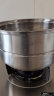 美厨（maxcook）二层蒸锅 28cm不锈钢蒸锅复底可蒸可煮 燃气电磁炉通用MBZ-28 实拍图