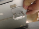 倍思 笔记本电脑支架 铝合金便携折叠散热增高底座迷你小巧支撑架键盘脚撑苹果Mac电脑架 银 实拍图