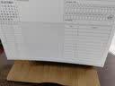 嘉然恒木质台历2027羊年日历大格子书写计划本办公手机支架桌面摆件创意简约月历企业定制 实拍图
