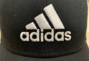 adidas阿迪达斯帽子男女休闲运动帽遮阳时尚潮流棒球帽网球帽户外鸭舌帽 黑色 HS5510 实拍图