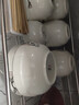 云鸿陶瓷碗碟套装家用景德镇简约78头碗筷陶瓷器吃饭套碗盘子中式组合餐具 78头配宫廷煲(小猫) 实拍图