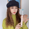 超人情侣电动牙刷成人软毛声波洁牙刷头送女男朋友礼物礼盒装学生 男士款日光白【含4刷头】 实拍图