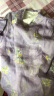 乱在江南民族风苎麻印花连衣裙夏季新品气质淡雅舒适棉麻中长裙 紫色 L 晒单实拍图