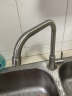科固（KEGOO）厨房水龙头单冷水槽洗菜盆可旋转 不锈钢洗碗池龙头 不带管K2006 晒单实拍图
