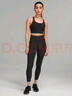 lululemon丨Energy 女士长款运动内衣 芯吸 LW2D86A 黑色 L 实拍图