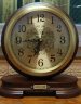 智臻新中式万年历客厅欧式仿古座钟创意家用复古台钟摆件办公桌床头钟 325-手动对时机芯 实拍图