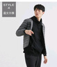鸭鸭（YAYA）冬装轻薄羽绒服男内胆洋气百搭休闲时尚内穿保暖鸭绒外套K 灰色 2XL /185 实拍图