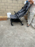 晨辉（CHBABY）婴儿推车可坐可躺轻便可折叠多功能婴儿车高景观避震推车宝宝伞车 亚麻灰升级版（加大UV遮阳帘） 实拍图