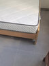 华南 华南家具 床 实木床新中式双人床小户型简约大床卧室家具 原木色床 1500*2000框架床 实拍图