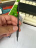 日本TOMBOW蜻蜓纤细精致自动铅笔ZOOM707 6色 淑女0.5活动铅笔 礼品笔 黑杆黑握+R5-MG铅芯+EL-AT橡皮 晒单实拍图