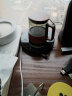 南山先生 玻璃办公杯创意加热保温茶水分离绿茶杯清灵泡茶杯 深空杯（鸦青）+保温座_带过滤 晒单实拍图