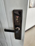 IRONGENERAL 铁将军指纹锁电子密码锁家庭防盗入户大门锁办公室双开门智能锁 T19-黑灰免费安装 实拍图