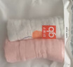 好孩子（gb）纯棉口水巾新生儿婴儿毛巾宝宝六层纱布巾儿童洗脸小方巾 【3条装】在云端-蓝色-30*30 实拍图