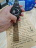 Mtin树脂表带表壳适配卡西欧G-SHOCK手表带GA110 140 GD120GLS GAX100 亮光透明黑色 16mm 实拍图