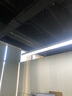毅胜 led办公室吊灯长条灯车间工作会议室灯具商场超市网吧工程条形灯 银1200*200配LED 38W 实拍图