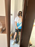 李宁T恤短裤套装男女同款速干凉爽比赛服AATT021 标准白-4 S 实拍图