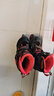 乐秀（ROADSHOW）轮滑鞋儿童专业全套装滑轮冰鞋直排轮滑旱冰鞋男女童RX1GT溜冰鞋 【锁轮款】黑红单鞋+轮滑包 L (36-39适合8岁+) 实拍图