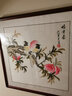 迅典国画柿子手绘客厅装饰画事事如意中式玄关挂画沙发背景墙餐厅字画 福寿图 65*65厘米带框 实拍图