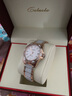 卡罗莱女表机械表女士手表钢带时尚十大防水名牌腕表高档品牌手表女机械 金粉白陶瓷 实拍图