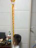 呈爱儿童身高墙贴纸测量尺可移除不伤墙小孩宝宝量身高神器卡通身高贴 可擦写款长颈鹿 可移除不伤墙 实拍图