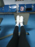 UNDER ARMOUR安德玛男女袜健身篮球短袜专业运动跑步袜训练舒适23年春季新款 白色 M37-40 实拍图
