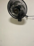 美的（Midea） 壁扇风扇商用挂壁式牛角风扇家用轻音摇头餐厅客厅食堂工业电风扇工程扇 风扇踏青放价 FWA35WAR（7叶遥控款） 实拍图