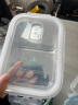 喜碧（Scybe）耐热玻璃分两隔微波炉饭盒 赛普长方形分隔保鲜盒 CMD0264 600ml 晒单实拍图