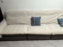 梓晨鱼骨纹沙发垫四季通用2025款雪尼尔沙发盖布巾沙发套罩高级感盖毯 鱼骨纹-浅咖 【细密编织】 180*420cm【适合标准四人位】 实拍图