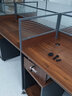 安美诚家具（ANMEICHENG FURNITURE）办公家具职员办公桌椅组合屏风工位王型四人位【含柜】 实拍图
