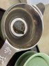 君志千珂 不锈钢茶漏鸭嘴茶滤茶道配件茶具茶叶过滤网功夫茶 小号不锈钢亮光 带彩盒 实拍图